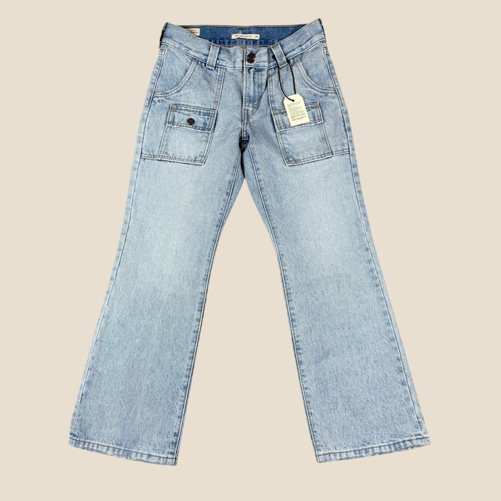 NWT Levi's Premium Middy Outback Bootcut Jeans Retro Cowgirl Denim Y2K Pocket 26